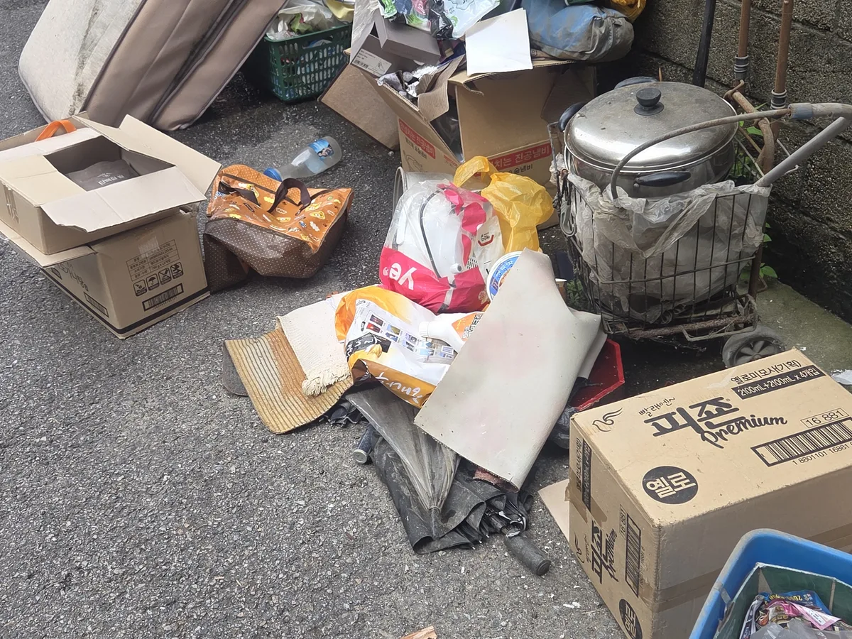 신안군 하의면 침수 현장 화장실 세면대 살균 위생청소 사례 - 행진크린